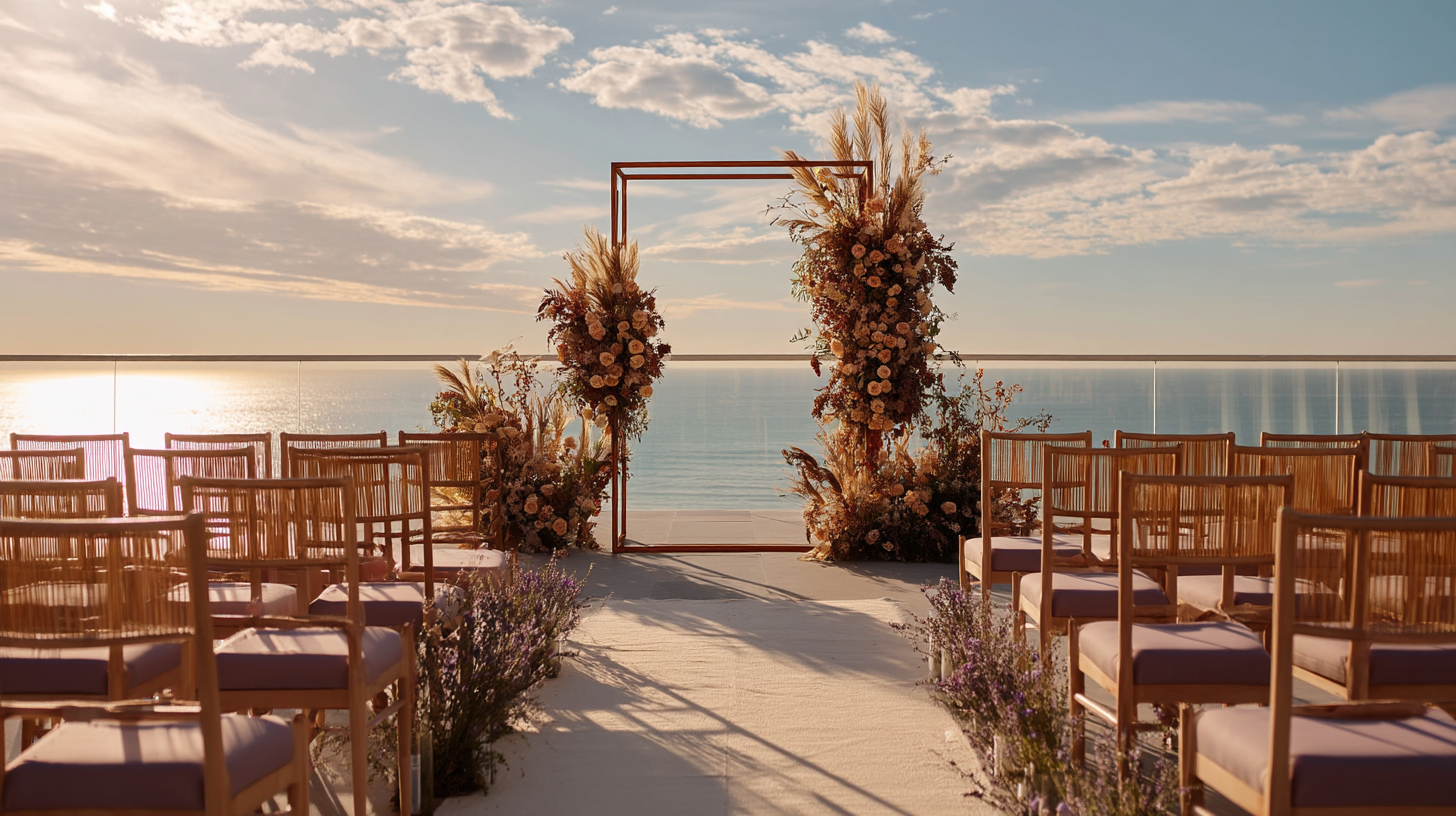 Cérémonie laïque en Bord de mer - Jenn's Agency wedding by Jenn